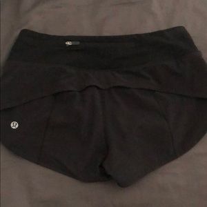 Lululemon Speed Up Shorts Black 2.5”